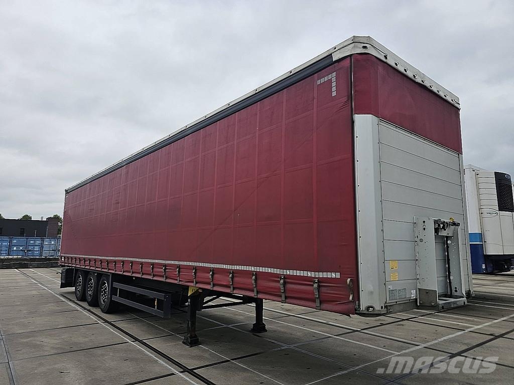 Schmitz Cargobull SCS 24/L LIFT AXLE Брезентови полуремаркета