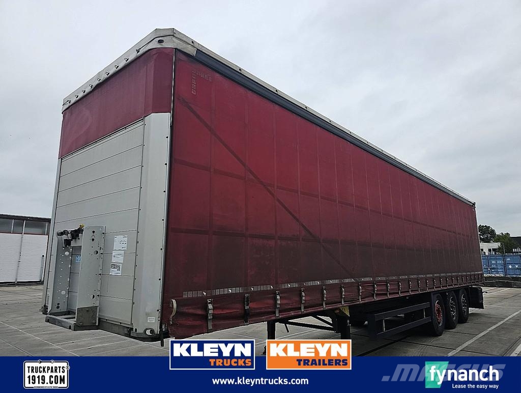 Schmitz Cargobull SCS 24/L LIFT AXLE Брезентови полуремаркета