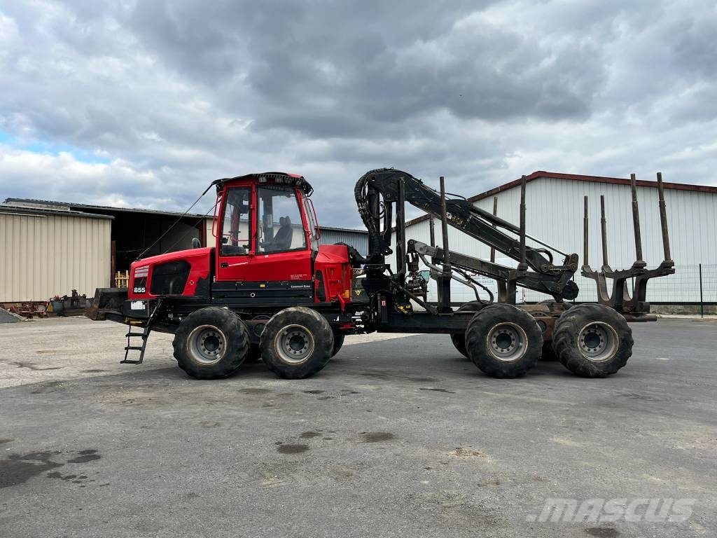 Komatsu 855 Tomruk yükleyici traktörler