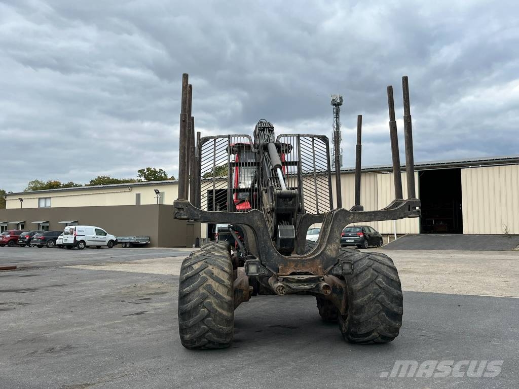 Komatsu 855 Tomruk yükleyici traktörler