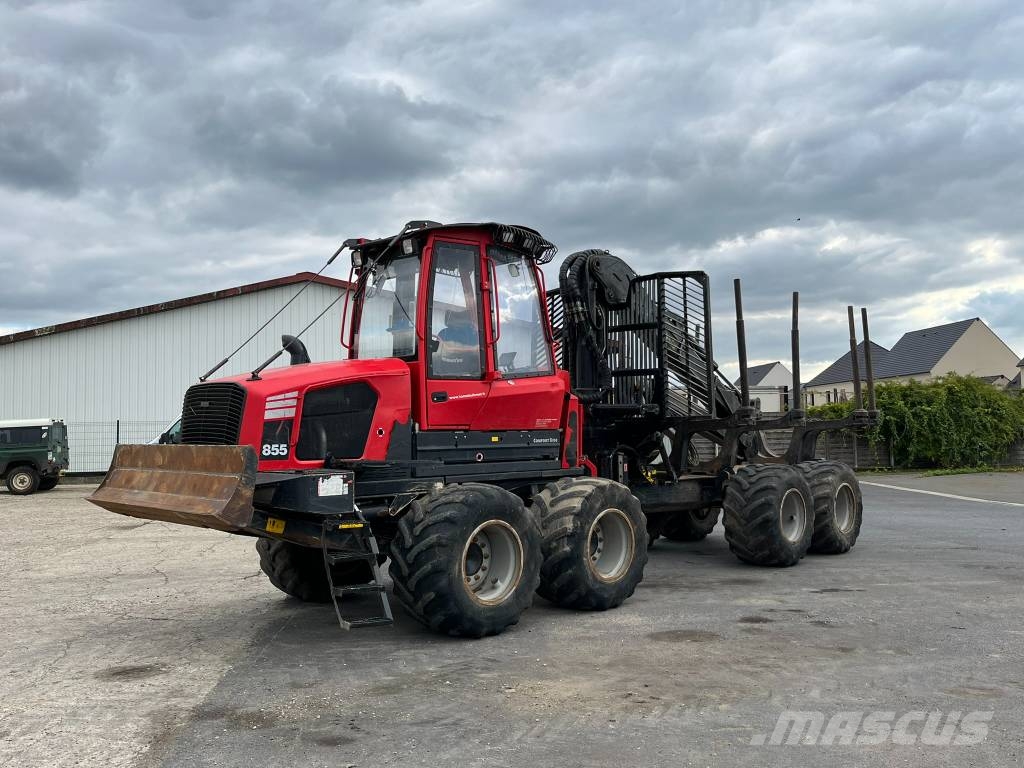 Komatsu 855 Tomruk yükleyici traktörler