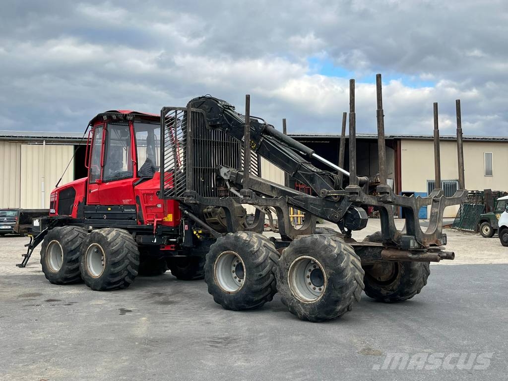 Komatsu 855 Tomruk yükleyici traktörler