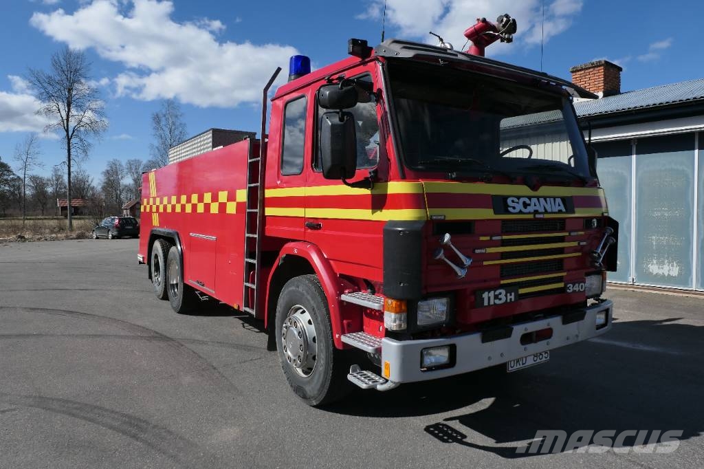 Scania P113hl6x2 42 Tuletõrjeautod
