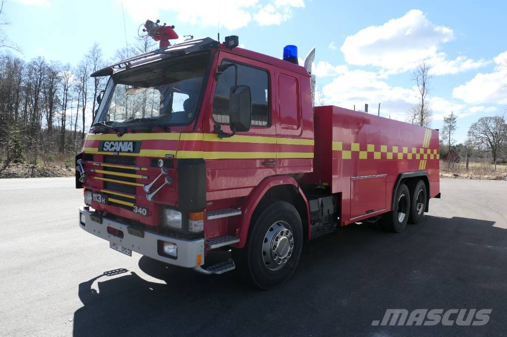 Scania P113hl6x2 42 Tuletõrjeautod