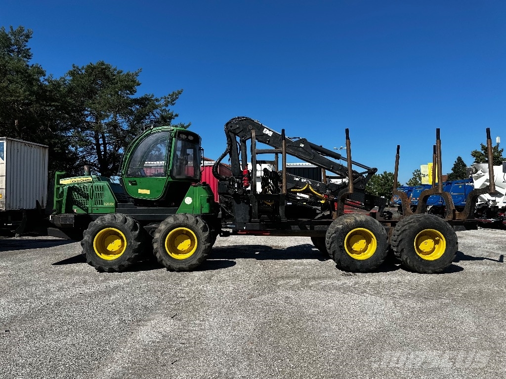 John Deere 1210E 10m CF710 KRAN Kuormatraktorit