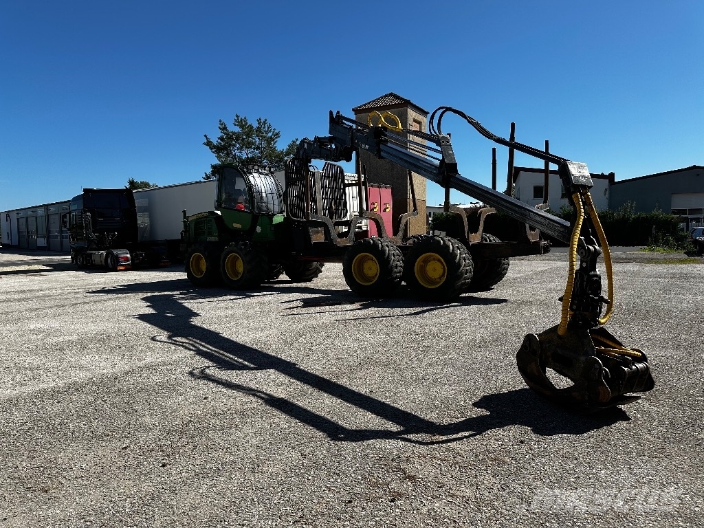 John Deere 1210E 10m CF710 KRAN Kuormatraktorit