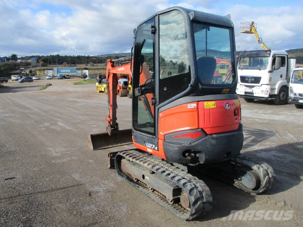 Kubota U 27-4 Minigraafmachines < 7t