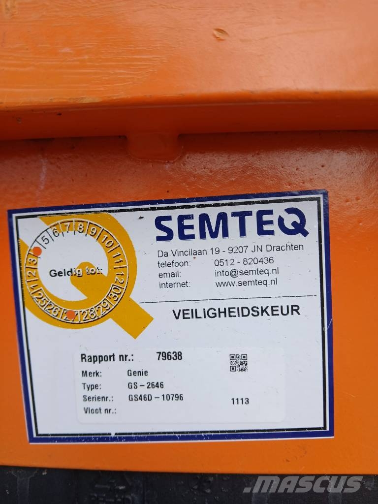 Genie GS 2646 Sakselifter
