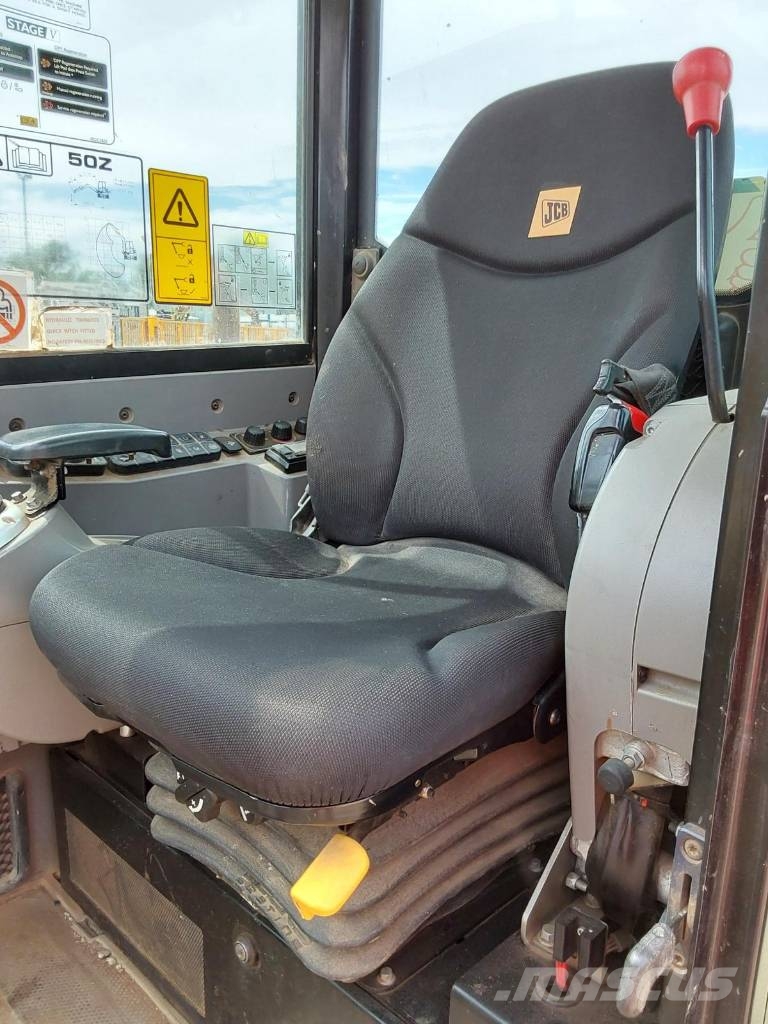 JCB 50 Z-1 2023r przebieg 1500mtg waga 5 ton 50 Z-1 20 소형 굴삭기 7톤 미만