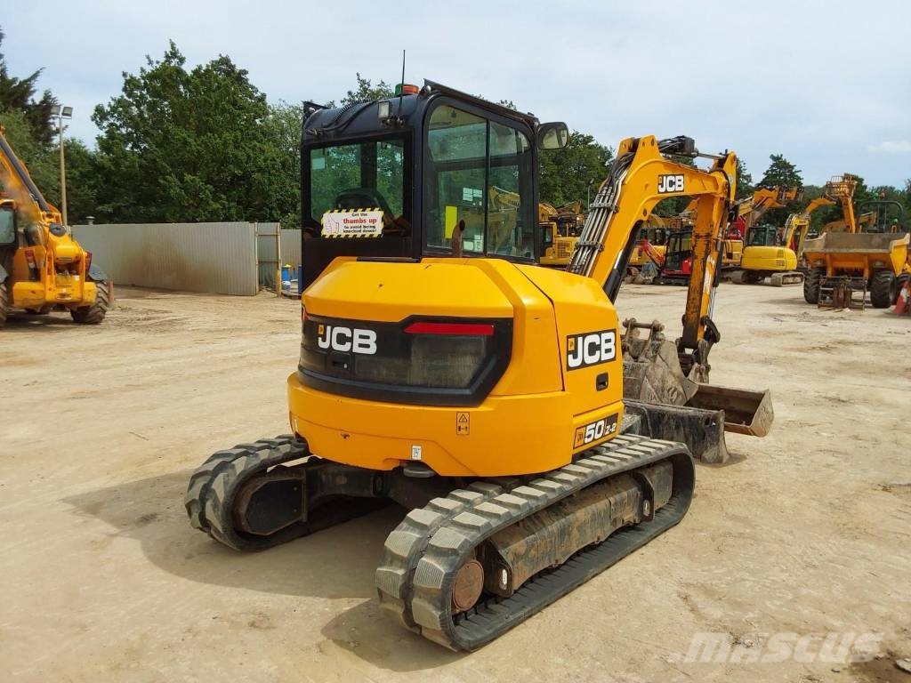 JCB 50 Z-1 2023r przebieg 1500mtg waga 5 ton 50 Z-1 20 소형 굴삭기 7톤 미만