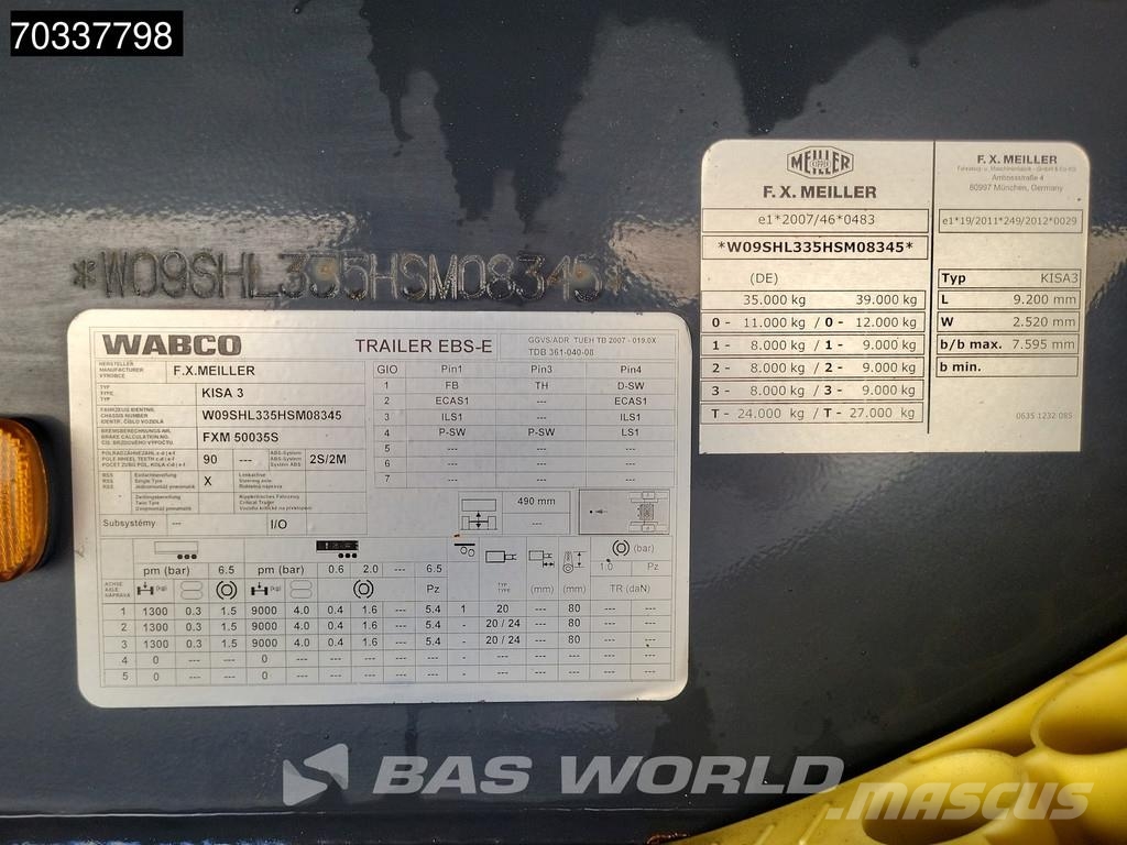 Meiller KISA3 APK 01/27 Liftas 25m3 Kippers