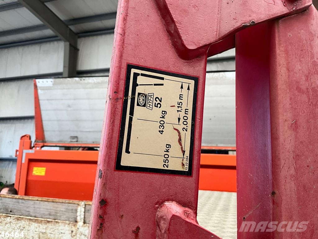 Renault Midlum 180 Kipper HMF laadkraan Just 135.435 km! 自卸式货车
