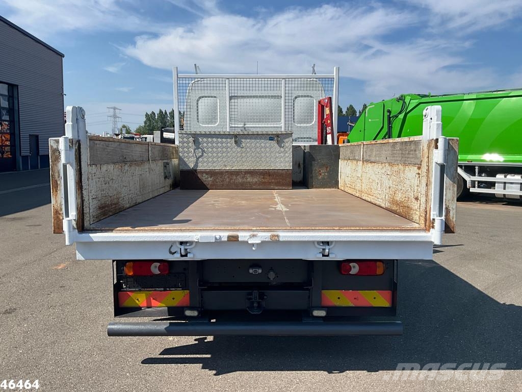 Renault Midlum 180 Kipper HMF laadkraan Just 135.435 km! 自卸式货车