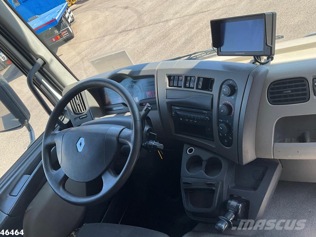 Renault Midlum 180 Kipper HMF laadkraan Just 135.435 km! 自卸式货车