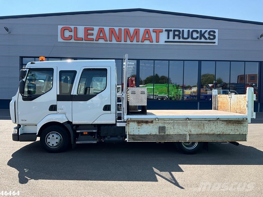 Renault Midlum 180 Kipper HMF laadkraan Just 135.435 km! 自卸式货车
