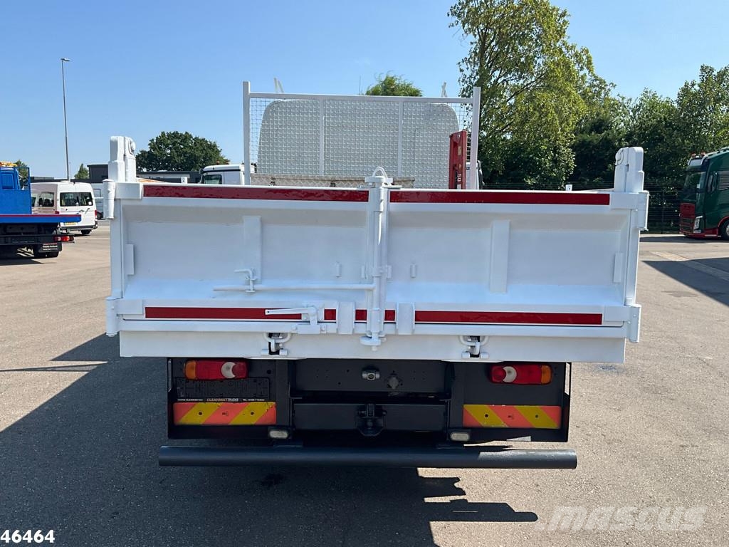 Renault Midlum 180 Kipper HMF laadkraan Just 135.435 km! 自卸式货车