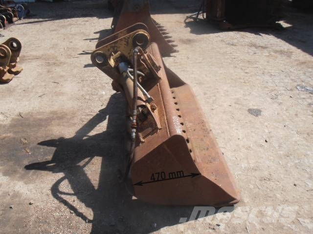 ŁYŻKA SKARPÓWKA HYDRAULICZNA PRZESIEWAJĄCA Łyżki do koparek