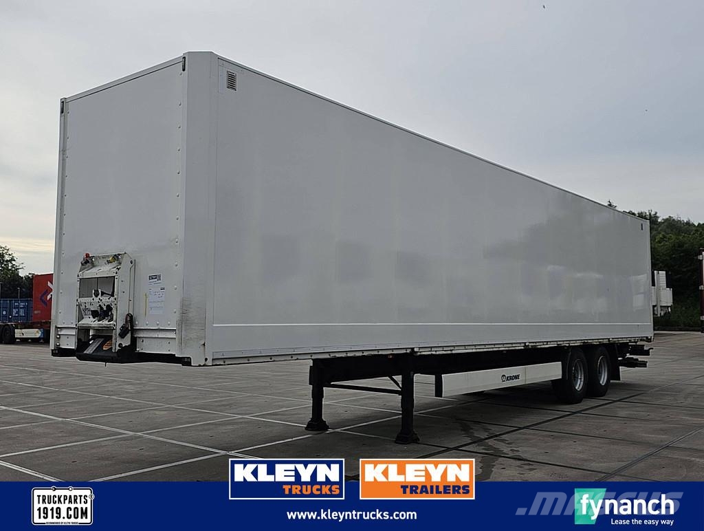 Krone SD DRYLINER 2 AXLE TAILLIFT Lettisolert skaptrailer