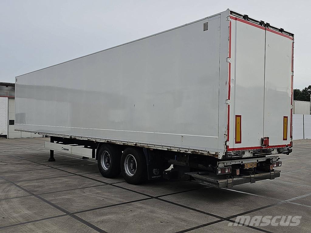 Krone SD DRYLINER 2 AXLE TAILLIFT Lettisolert skaptrailer