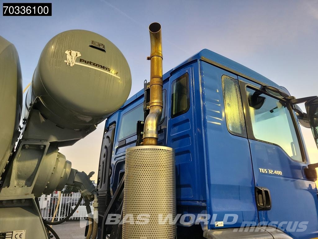 MAN TGS 32.400 8X4 9m3 mixer Steel suspension Manual E Betoniere