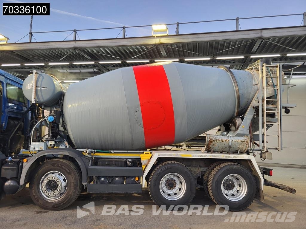 MAN TGS 32.400 8X4 9m3 mixer Steel suspension Manual E Betonmixers en pompen