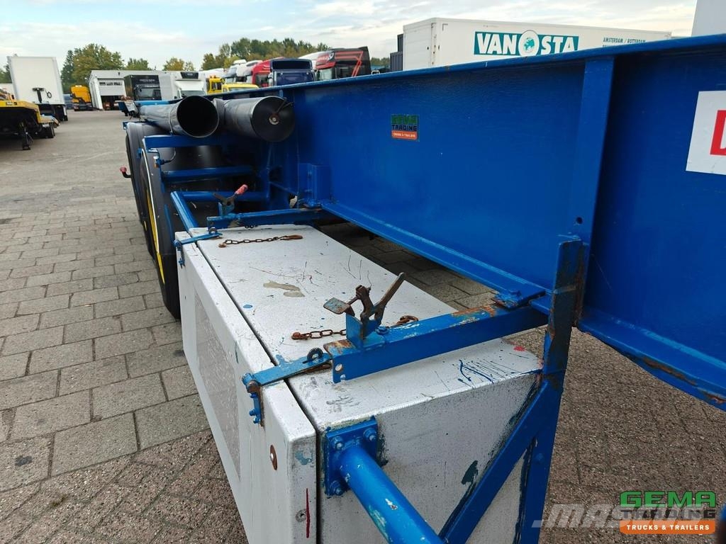 Tinsley TT1527/40AS 3-Axles ROR - 30FT Tipper Chassis - Ro Kontejnerske poluprikolice