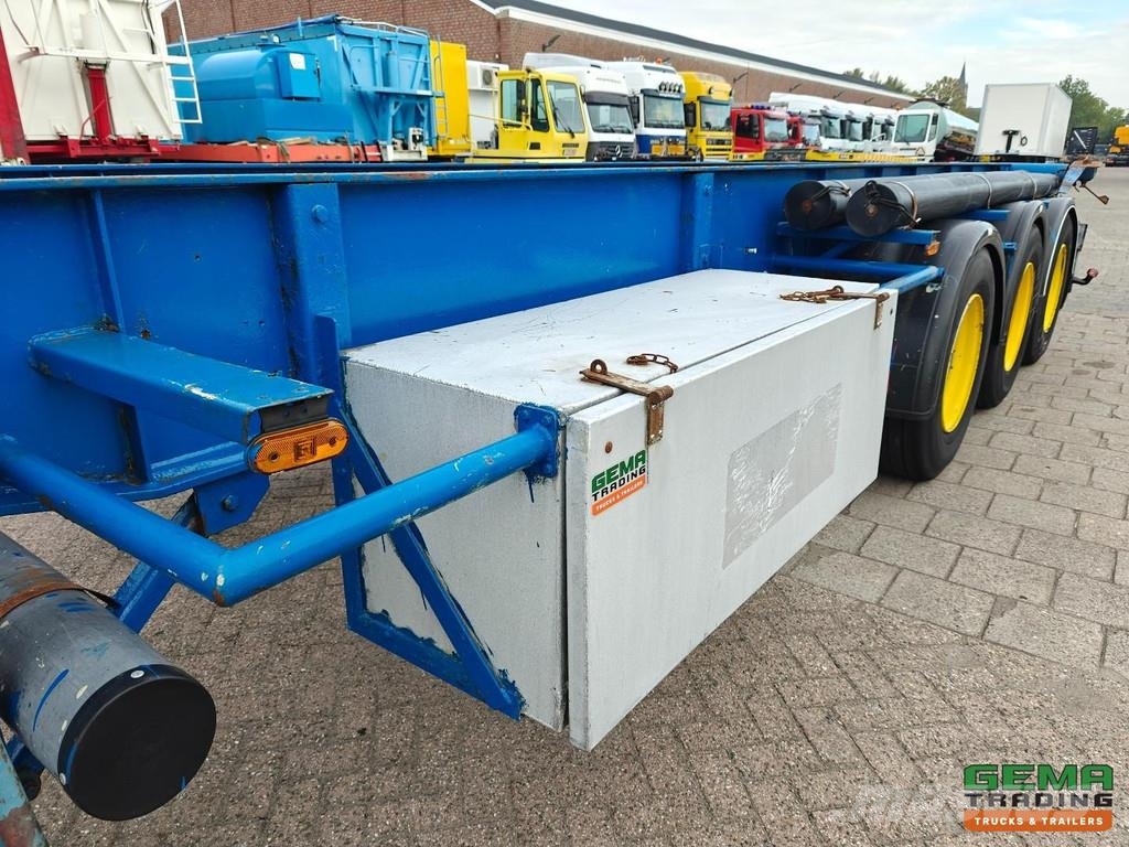 Tinsley TT1527/40AS 3-Axles ROR - 30FT Tipper Chassis - Ro Kontejnerske poluprikolice