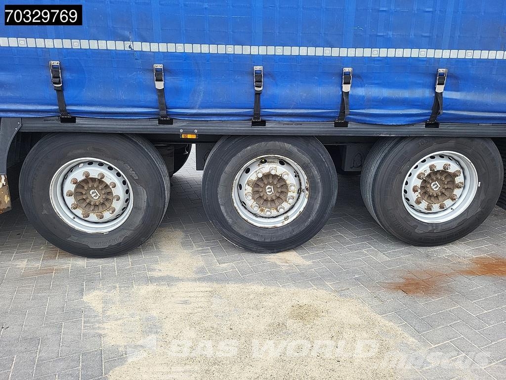 Krone SD 3 axles Curtainsiderauflieger