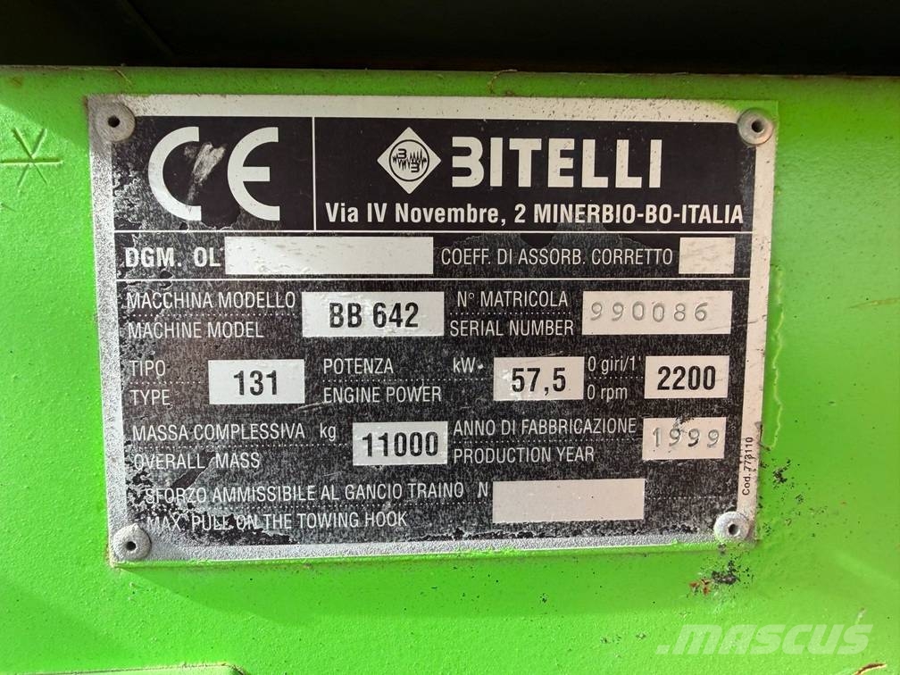 Bitelli BB 642 Asphalt pavers