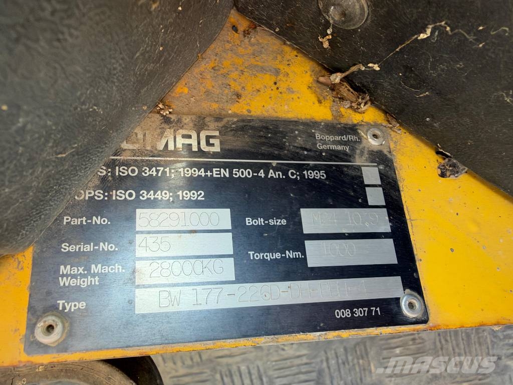 Bomag BW 177 D-4 Egydobos hengerek