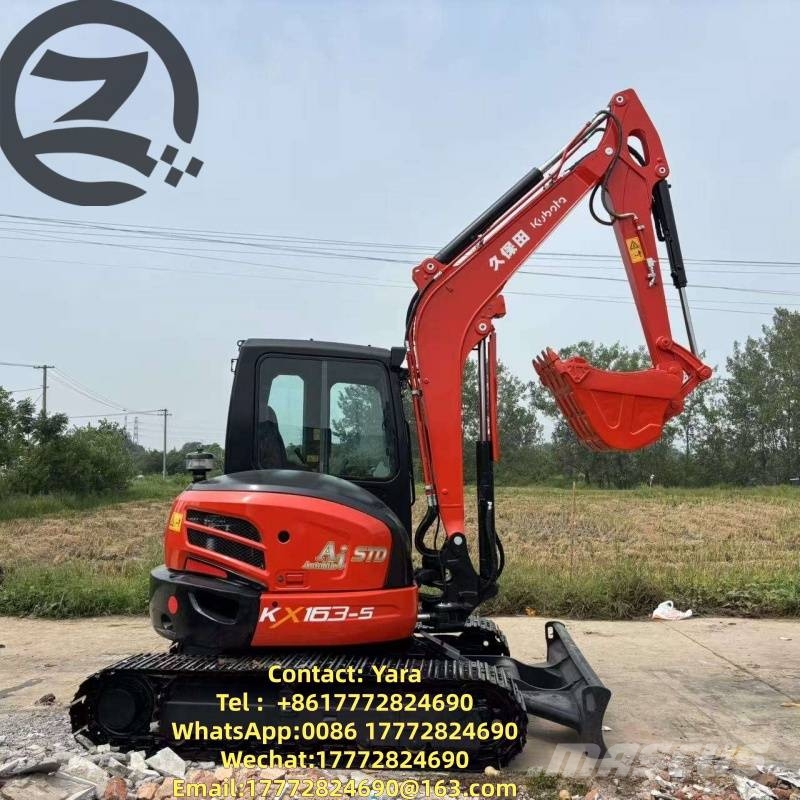 Kubota KX 163-5 Lánctalpas kotrók