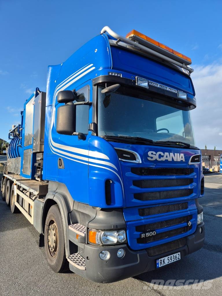 Scania R 500 Saug- und Druckwagen