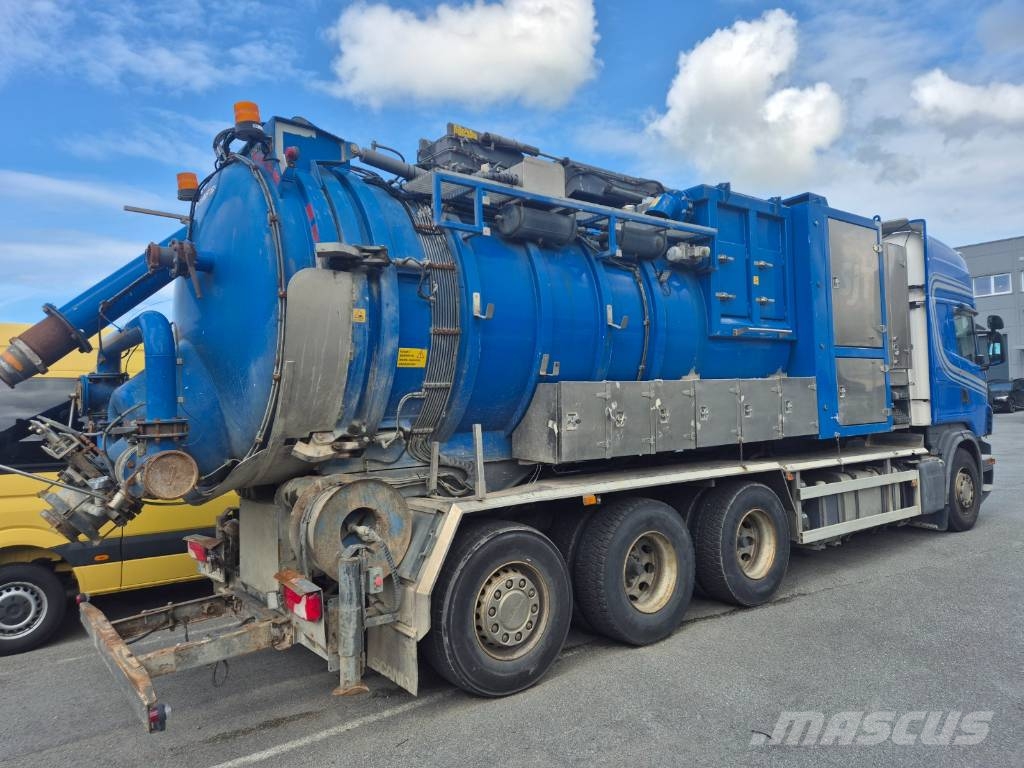 Scania R 500 Saug- und Druckwagen