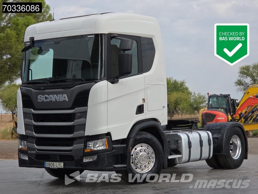 Scania R450 4X2 Retarder APK 06-2027 2xTanks PTO ACC Alco Cabezas tractoras