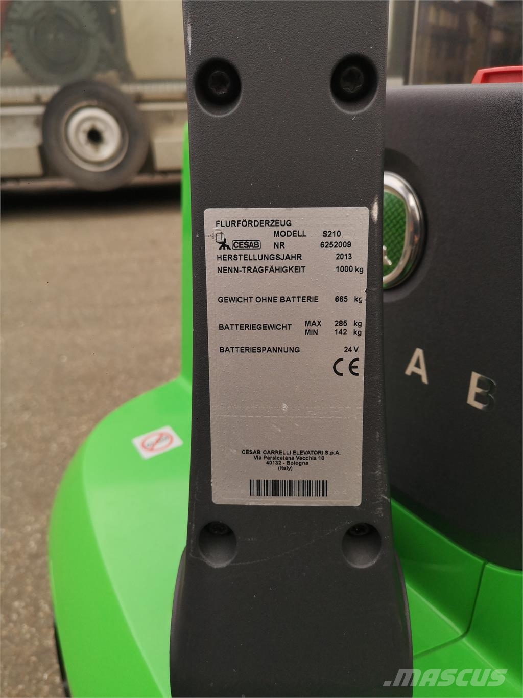 Cesab S210 Staplare