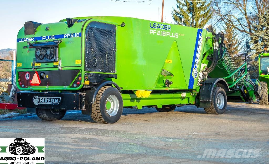 Faresin LEADER PF2.18 PLUS ECOMIX - 2019 ROK Pašarų maišytuvai-dalytuvai