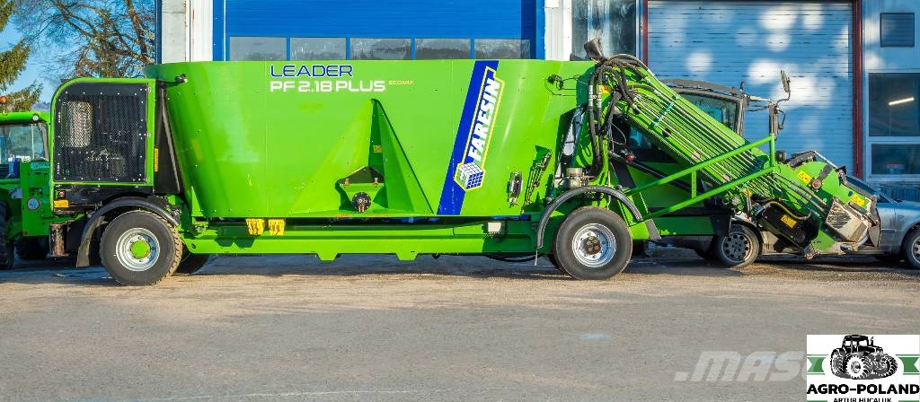 Faresin LEADER PF2.18 PLUS ECOMIX - 2019 ROK Pašarų maišytuvai-dalytuvai