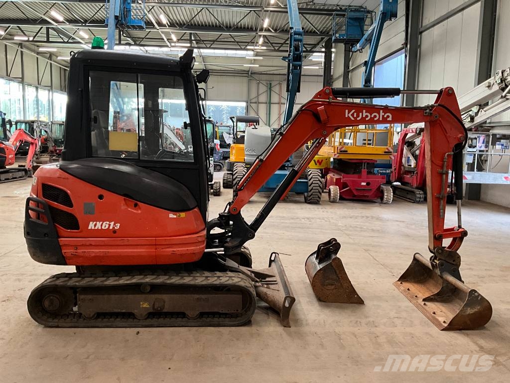 Kubota KX 61-3 Minibagger < 7t