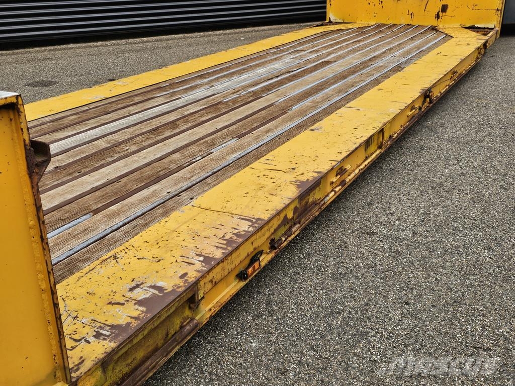 EKW KUIP / LOWBED / STEERING AXLE / TIEFBETT نصف مقطورة مسطحة منخفضة