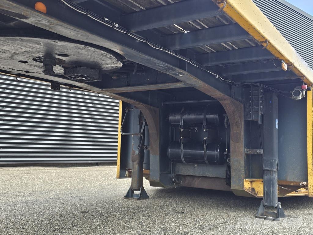 EKW KUIP / LOWBED / STEERING AXLE / TIEFBETT نصف مقطورة مسطحة منخفضة