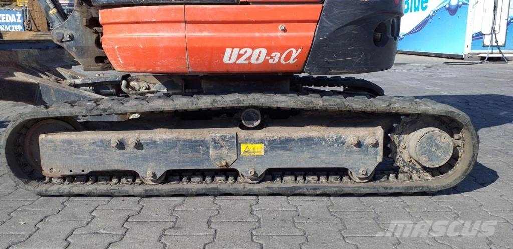Kubota U 20-3 Mini ekskavatörler, 7 tona dek
