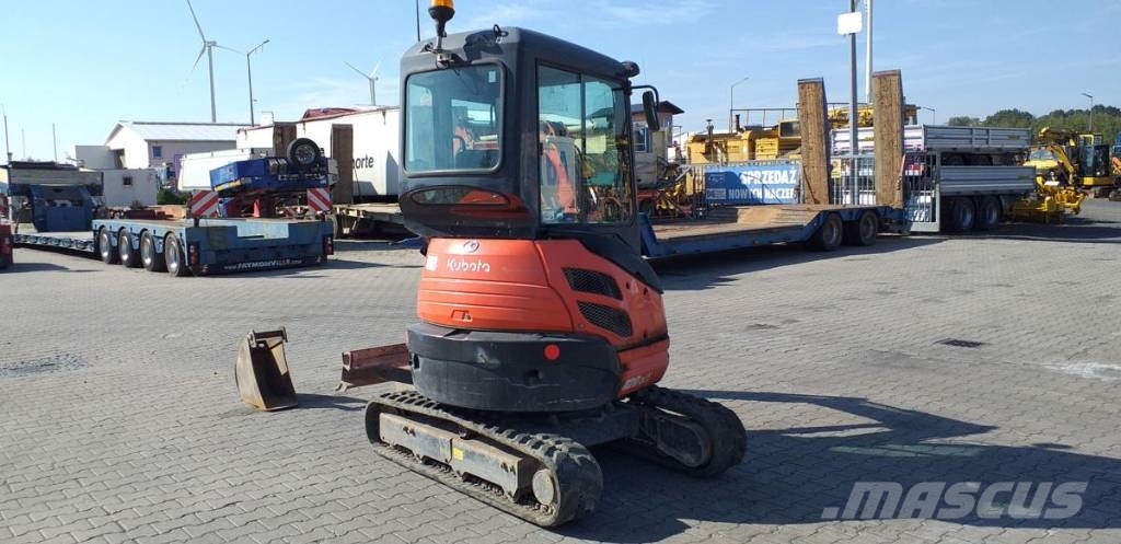 Kubota U 20-3 Mini ekskavatörler, 7 tona dek