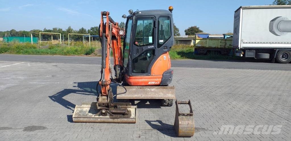 Kubota U 20-3 Mini ekskavatörler, 7 tona dek