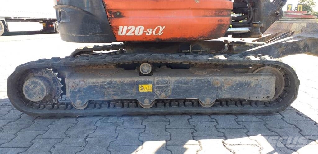 Kubota U 20-3 Mini ekskavatörler, 7 tona dek
