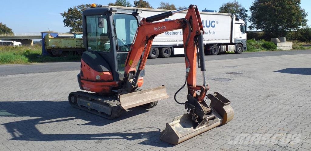 Kubota U 20-3 Mini ekskavatörler, 7 tona dek