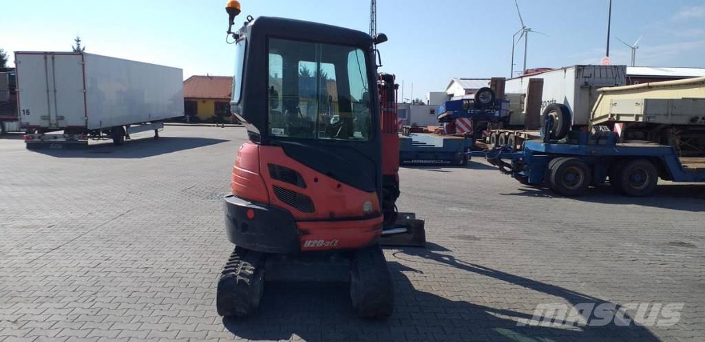 Kubota U 20-3 Mini ekskavatörler, 7 tona dek