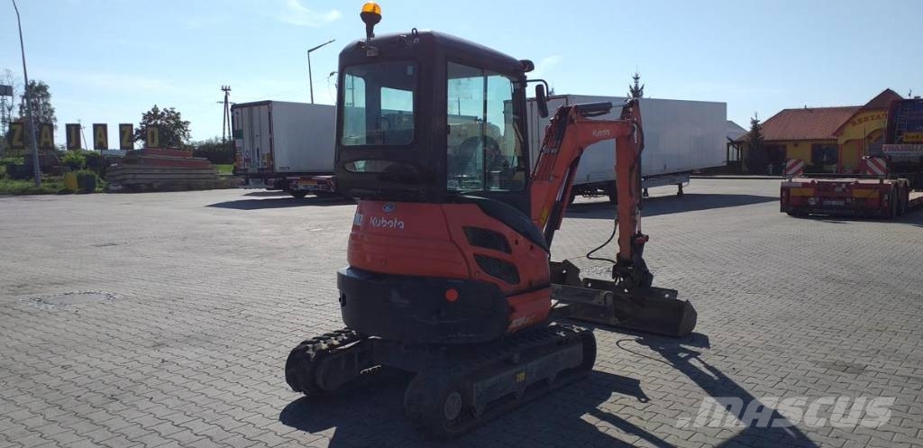 Kubota U 20-3 Mini ekskavatörler, 7 tona dek