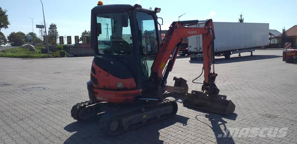 Kubota U 20-3 Mini ekskavatörler, 7 tona dek