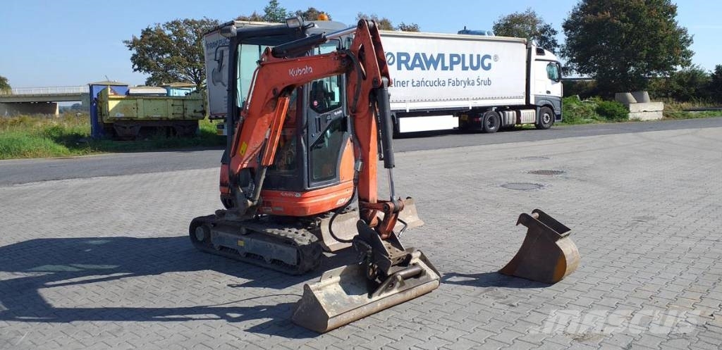 Kubota U 20-3 Mini ekskavatörler, 7 tona dek