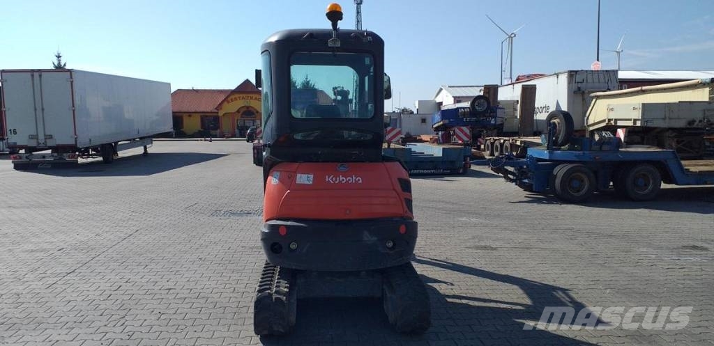 Kubota U 20-3 Mini ekskavatörler, 7 tona dek
